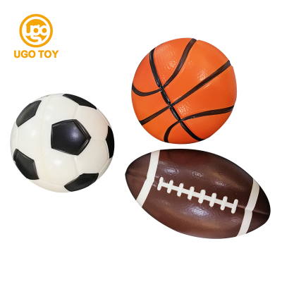 Factory Direct Custom Hot Sale PU Foam  basketball Shaped Stress Ball